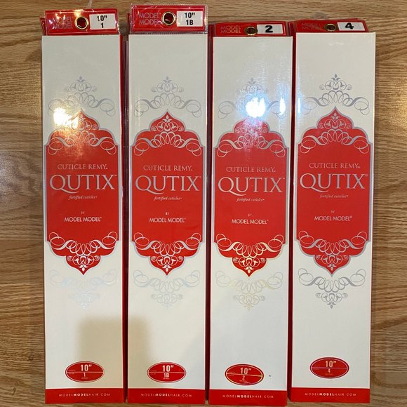 #55 REMY 10" QUTIX 100% HUMAN HAIR EXTENSION - Picture 2 of 3